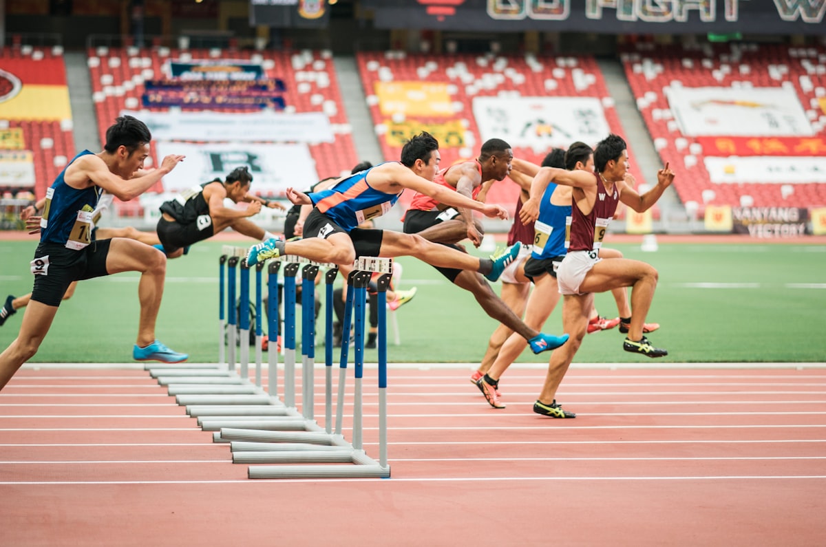 Atleta en entrenamiento nutricional